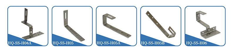 Adjustable Solar tile roof hook