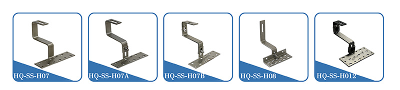 Adjustable Solar tile roof hook