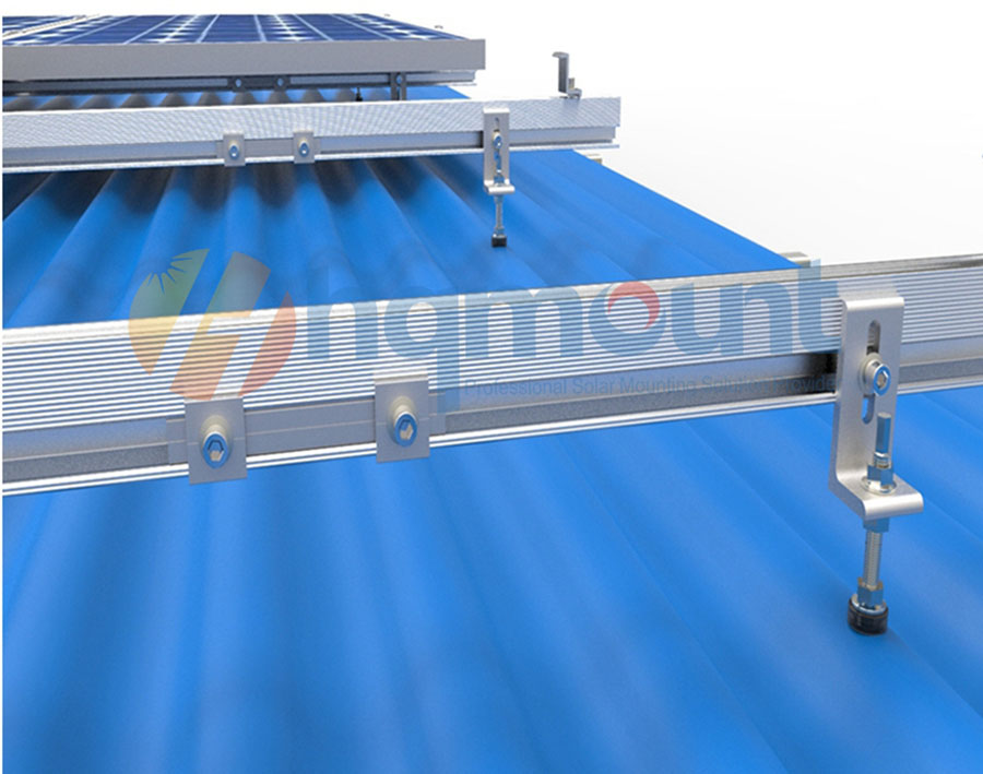 solar mounting rail splice design