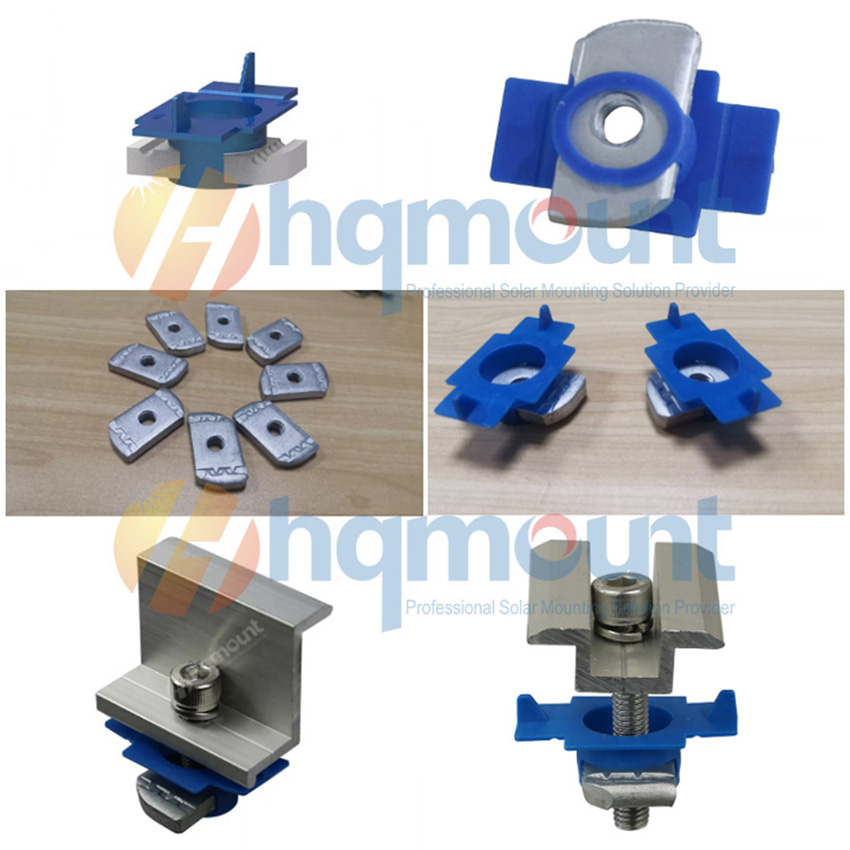 t slot aluminum nut