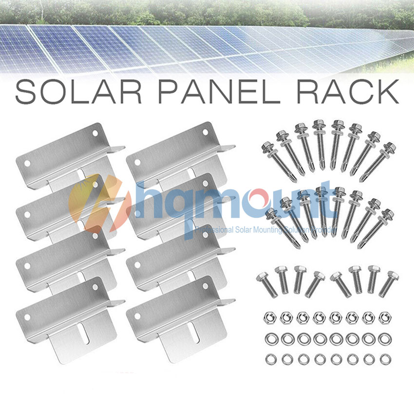 solar Z clamp mounting kit