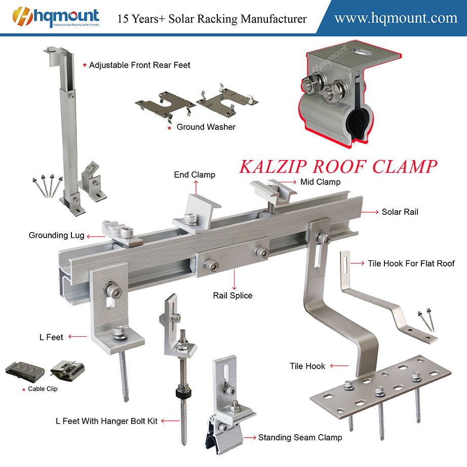 KZ01 Non-Penetrating Standing Seam Clamp KZ01 Non-Penetrating Standing Seam Clamp