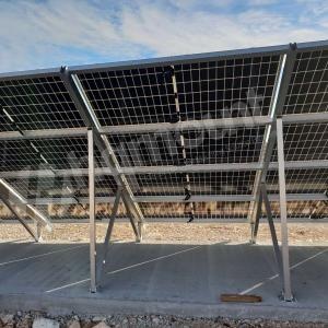 solar ground screw mounted bracket