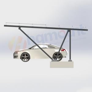 solar panel carport structure