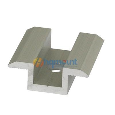 30mm aluminum solar panel fixing mid clamp set