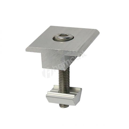 30mm aluminum solar panel fixing mid clamp set