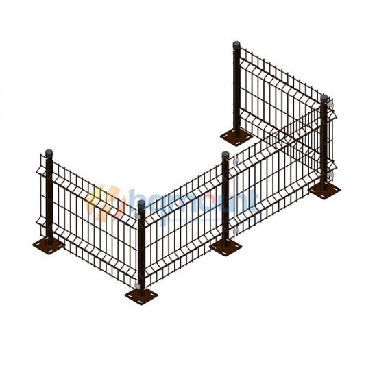 solar power plant fence