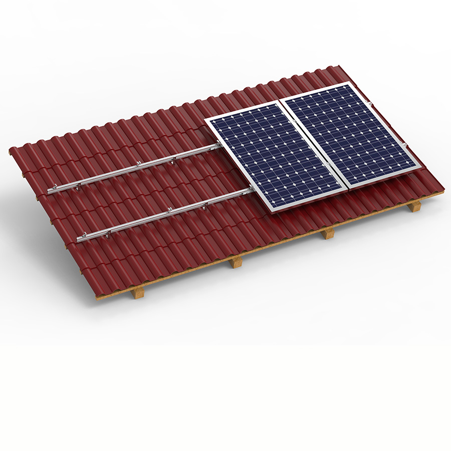 Solar Tile Rooftop mounting system