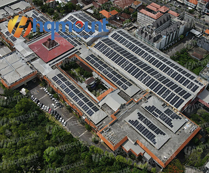 Solar Metal Deck Rooftop Project - 1.5MW the largest in Bali Island