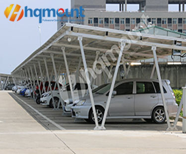 1.15MW Aluminium Solar Carport Running