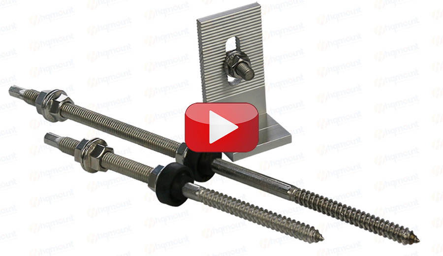 solar roof hanger bolt