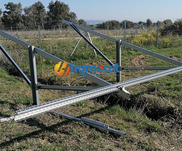 1MW GT2 Steel Solar Ground Mounting Project
