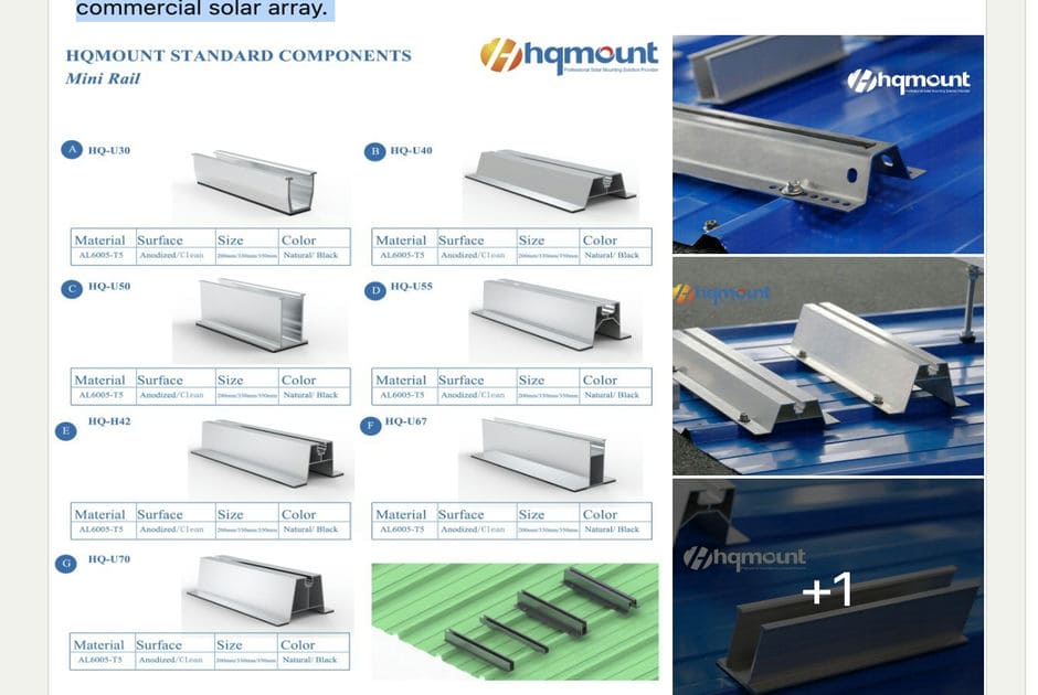 How to Select the Optimal Mini Rail Solution for Commercial Roof Projects?