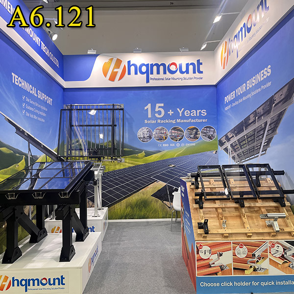Intersolar Europe 2026 – HQ Mount at Booth A6.121