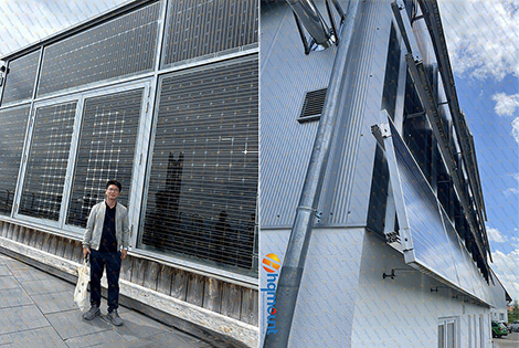 Photovoltaic walls for old and new buildings