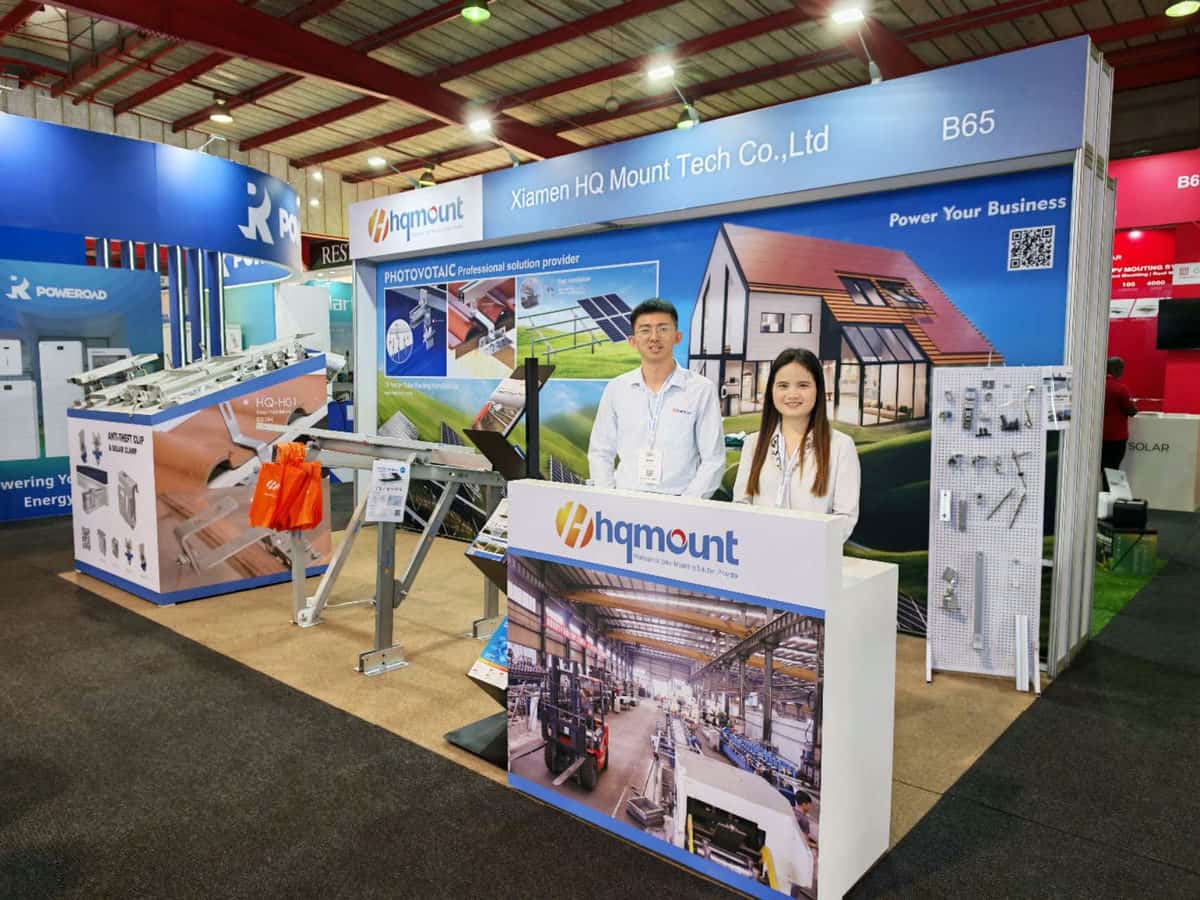 Roof + Ground + Anti-theft | HQ Mount Full Scene Support Scheme, See Booth 6.B65-THE SOLAR SHOW AFRICA 2025