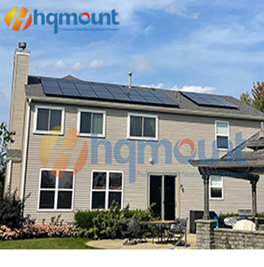 Asphalt Rooftop Solar Flashing Kit Installation Solution