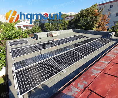 Solar Concrete rooftop