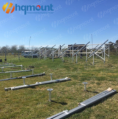 5MW HQ-GT1 Solar Ground Mounting Installation
